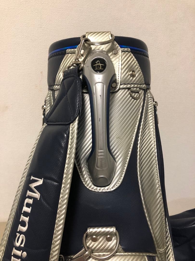 【送料込み】激レア　廃盤希少品　マンシングウェア　高級キャディバッグ　ゴルフ