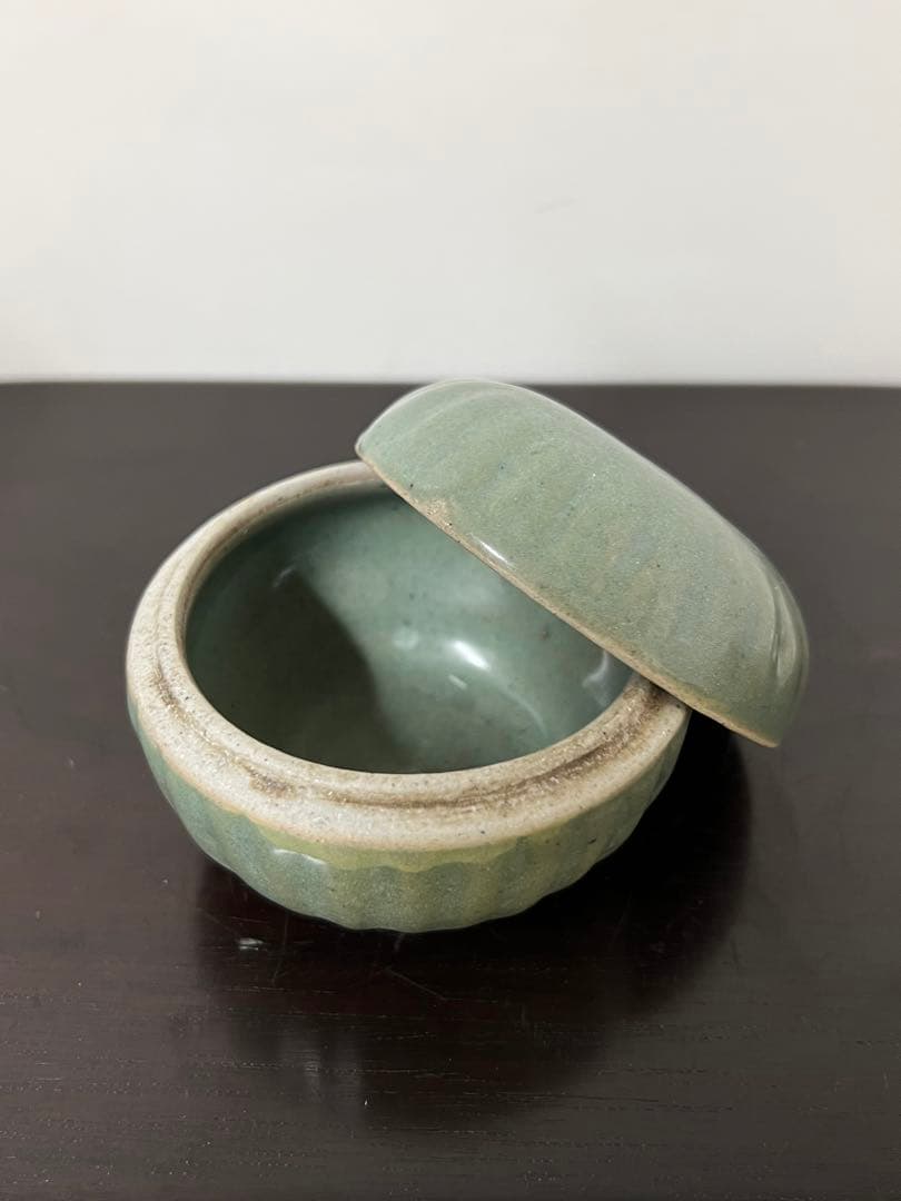 古美術•青磁香合•安南/明初　XG---008