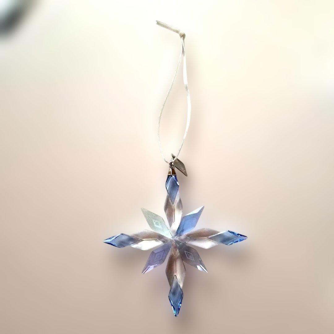 アナ雪2 スワロフスキー雪の結晶オーナメント