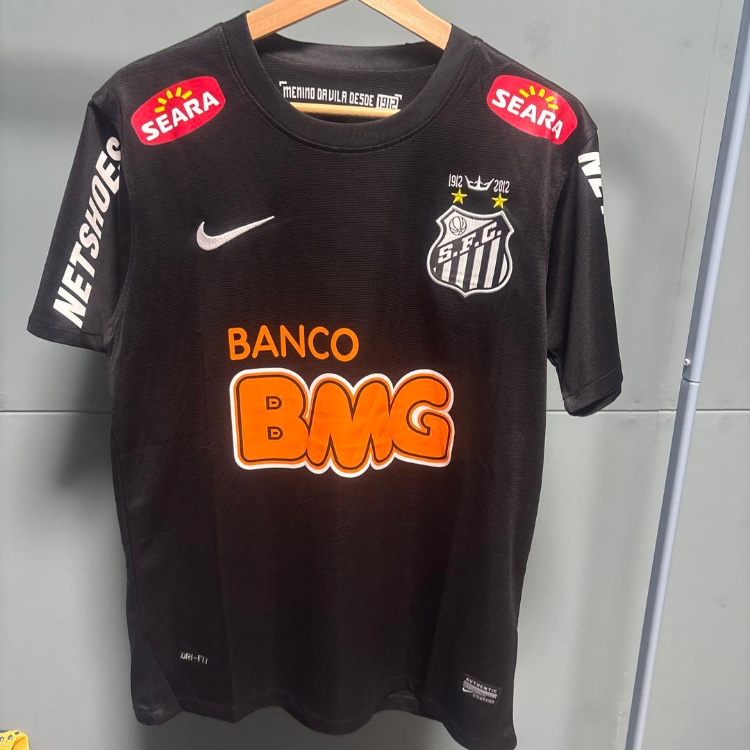 サントスネイマールユニフォーム サッカーゲームシャツ 黒 11番