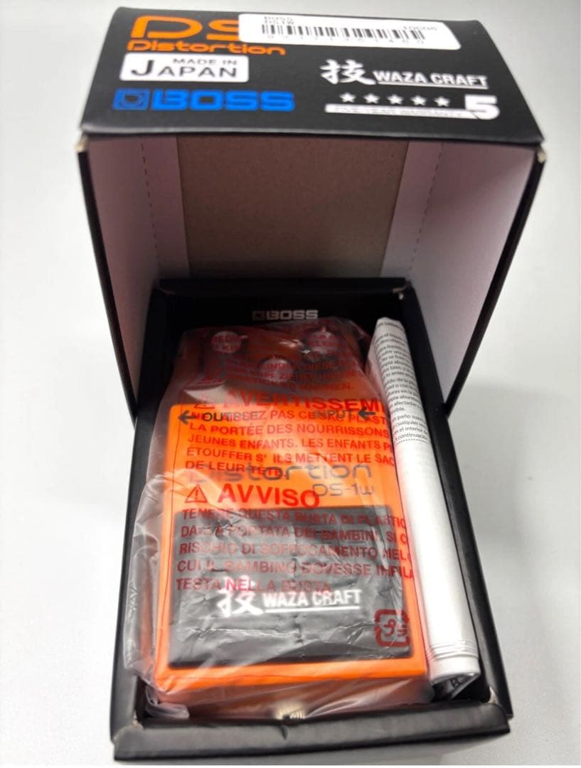 BOSS DS-1W 技 Waza Craft ディストーション 日本製 美品