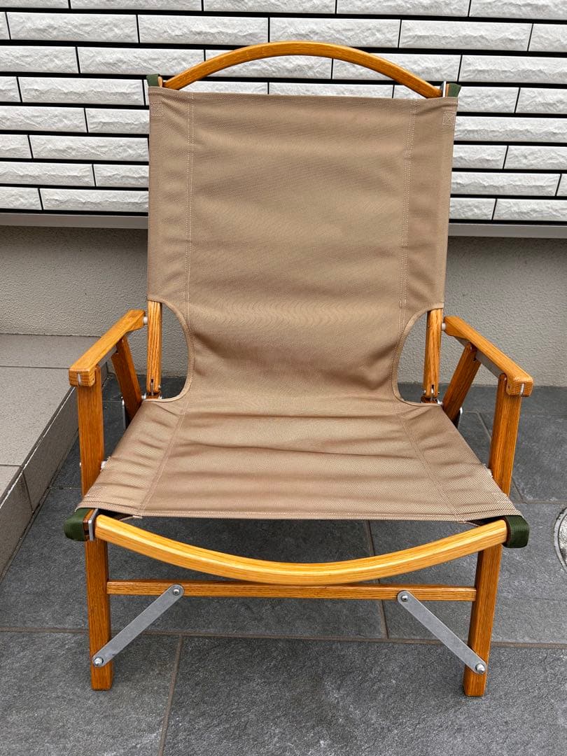 カーミットチェア　オーク　ハイバック　マイスターシートベージュ　カスタム