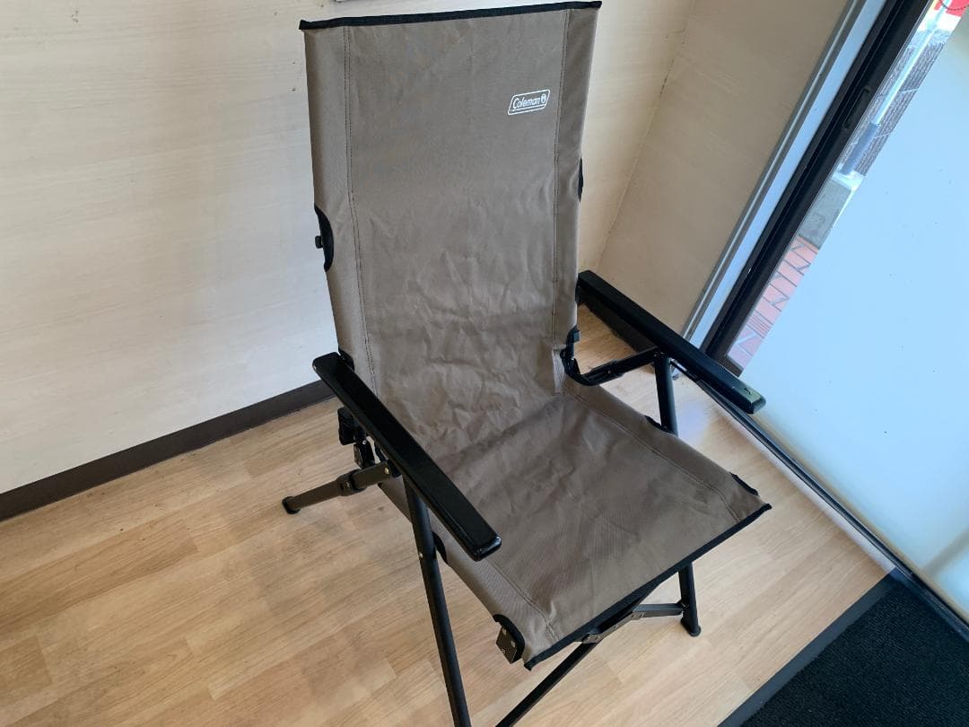 sun sun 。2脚セット。コールマン レイチェア　グレージュ　2回使用