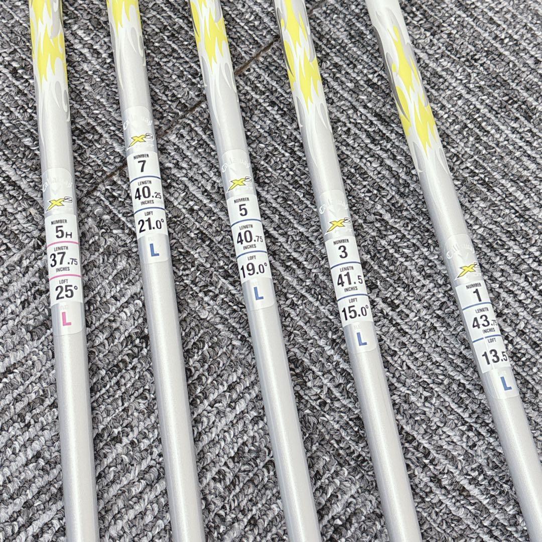 美品❗️超豪華❗キャロウェイ/X2 HOT 初心者 レディース 本格派ゴルフセット