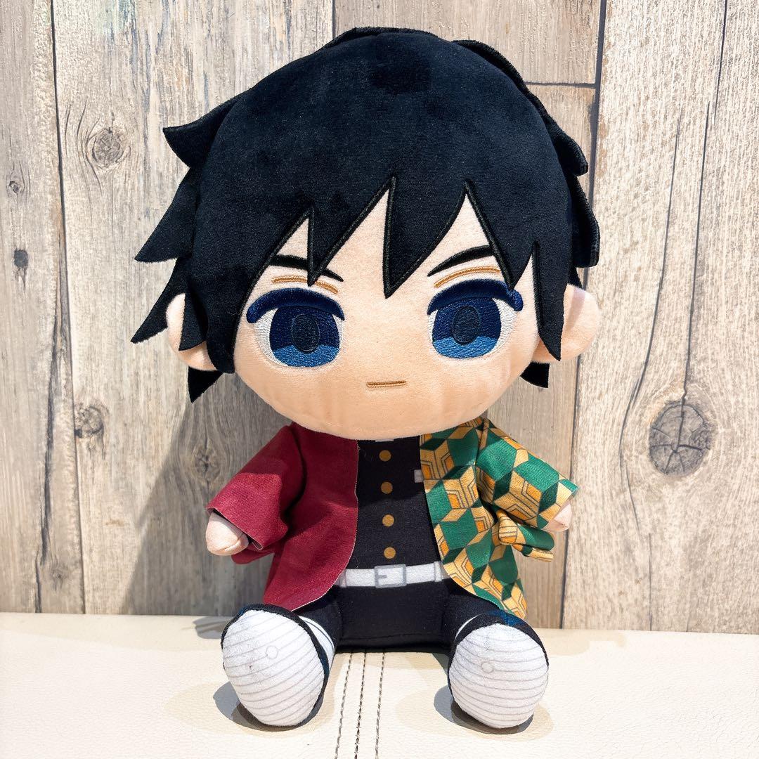 『新品タグ付き圧縮無し発送』 鬼滅の刃 ぬいぷりけおすわりBIG1 冨岡義勇