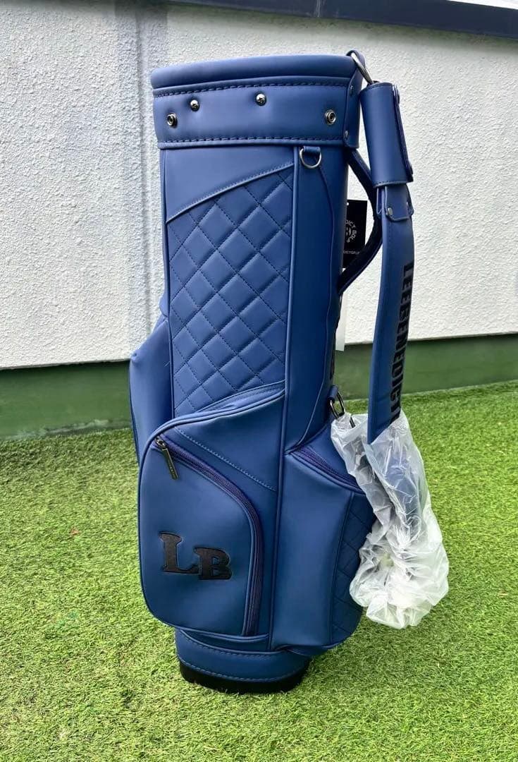 リー ベネディクト ゴルフ　キャディバッグ　新品　ゴルフバッグ　ネイビー　ブルー