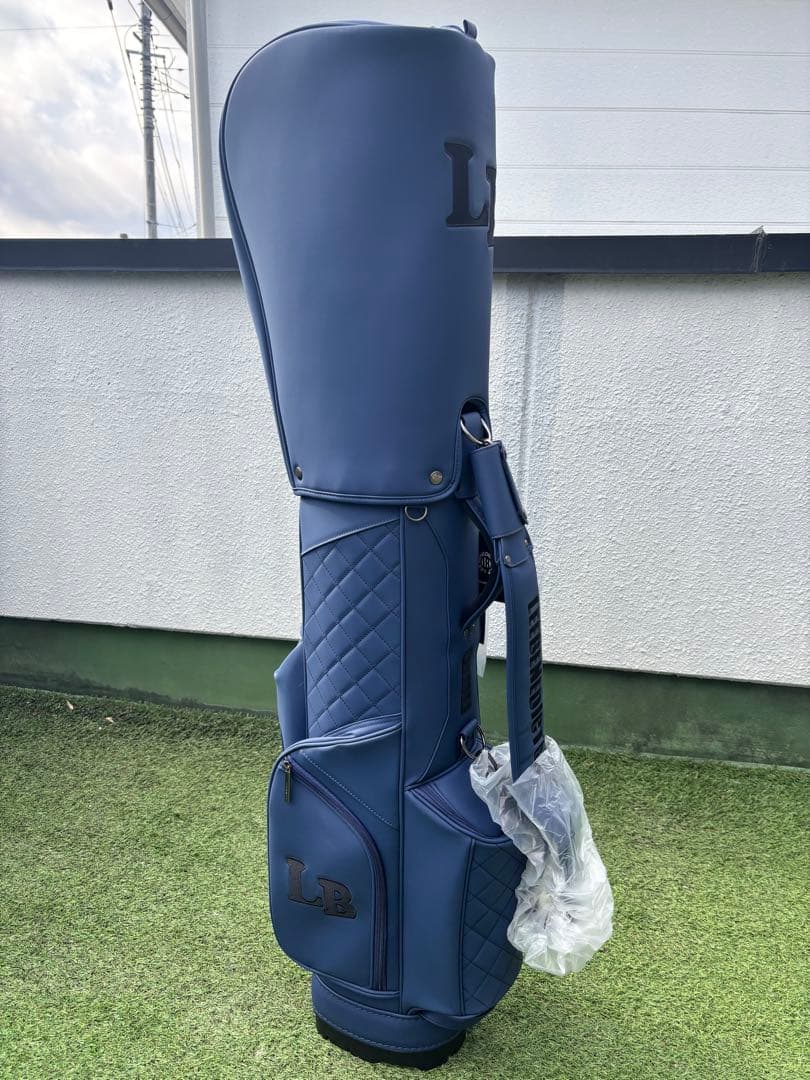 リー ベネディクト ゴルフ　キャディバッグ　新品　ゴルフバッグ　ネイビー　ブルー