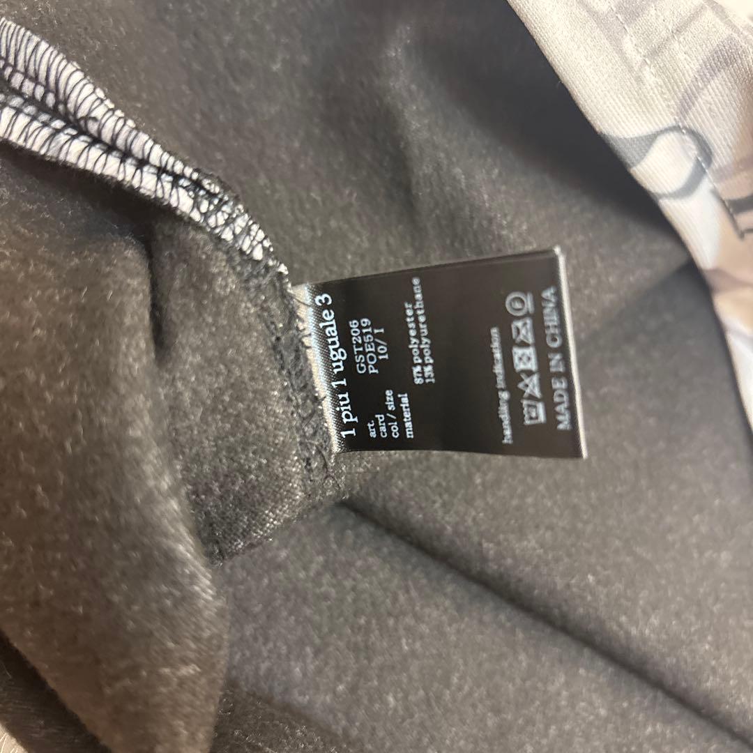 【未使用】1piu1uguale3 ロゴポロレディースライトグレー期間限定価格