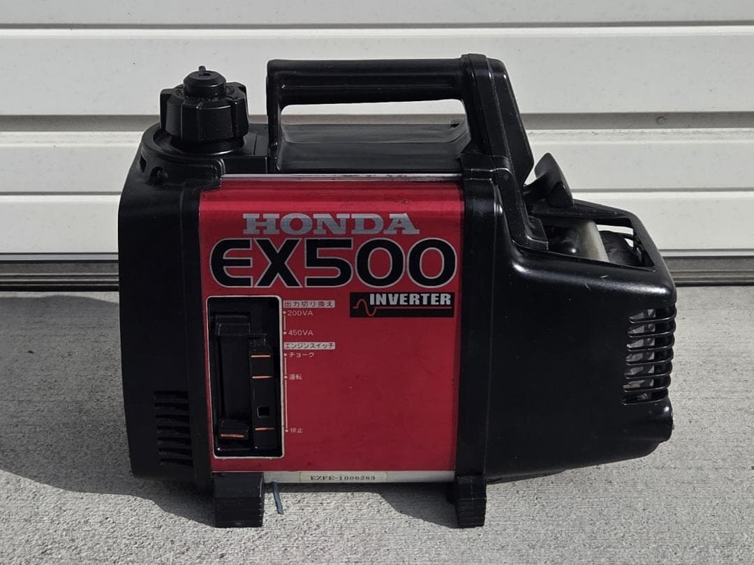 453 1/14★HONDA ホンダ EX500 発電機 60Hz 動作品★