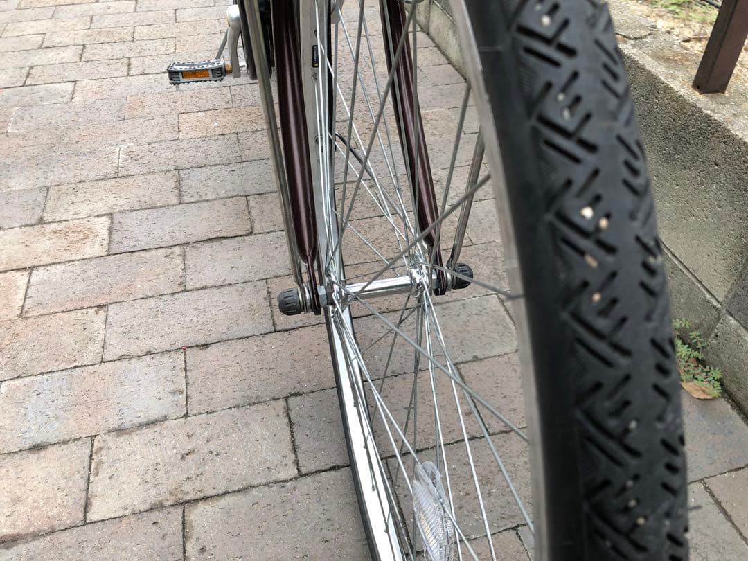 整備点検済み　電動アシスト自転車 ブリヂストンアシスタ　26インチ　ブラウン