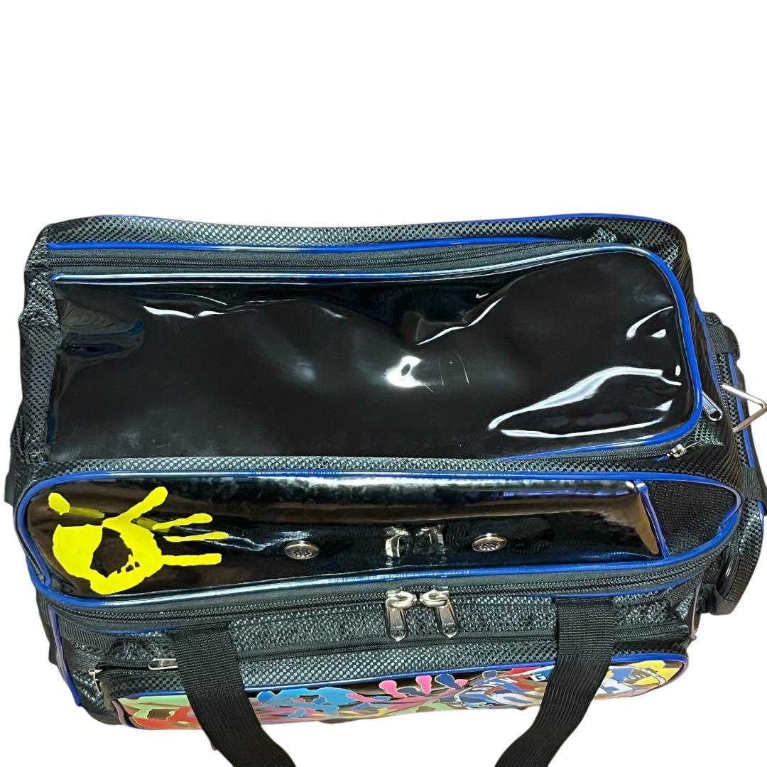 ボウリングバッグ 2個用 キャスター付き カラフル