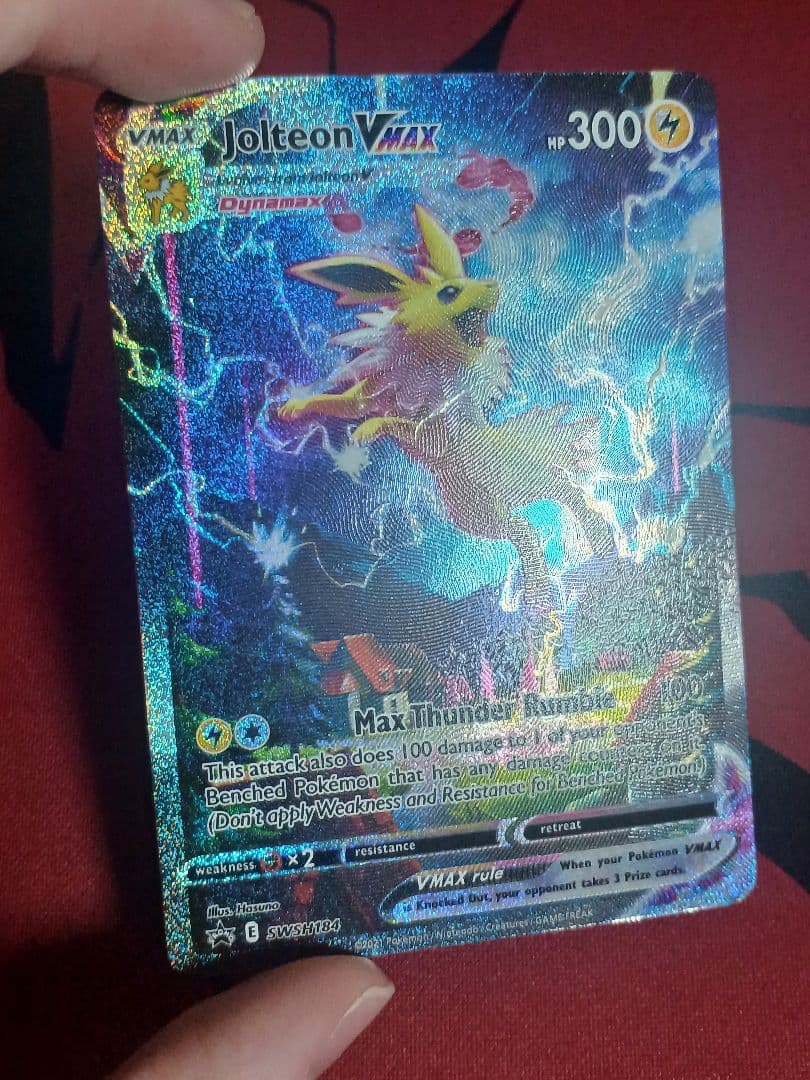 サンダースVMAX　sa仕様　夏ポケカ　英語版 海外　通常サイズ　SWSH184