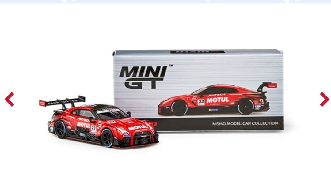 ニスモフェスティバル限定！MINI GT MOTUL AUTECH GT-R