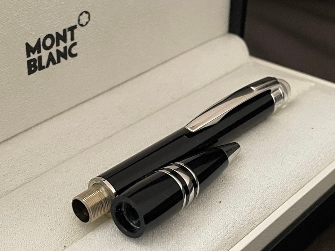 ◾️モンブラン◾️スターウォーカーボールペン◾️ミッドナイトブラック◾️新品リフィル付属