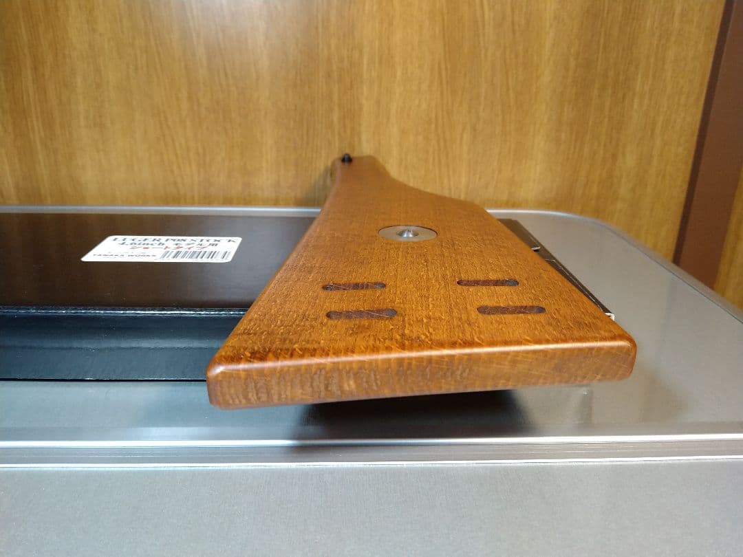 希少美品！タナカワークス ルガーP08 ショートタイプ リアルウッドストック！