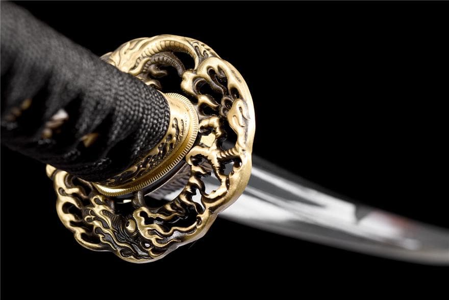 紋鋼小烏丸『玄影』日本刀 模造刀 居合刀