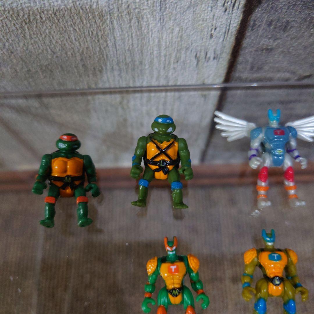 当時物 激レア ミュータントタートルズ ミニタートルズセット1 フィギュア
