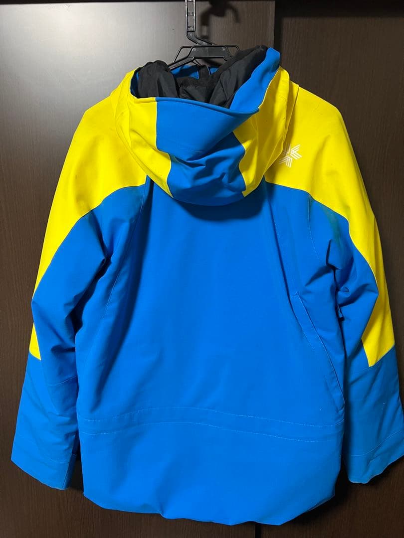 goldwin スキーウェア 青/黄