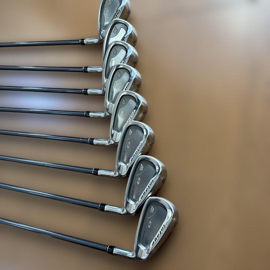 MIZUNO Intage iEアイアンセット 8本 カーボン製