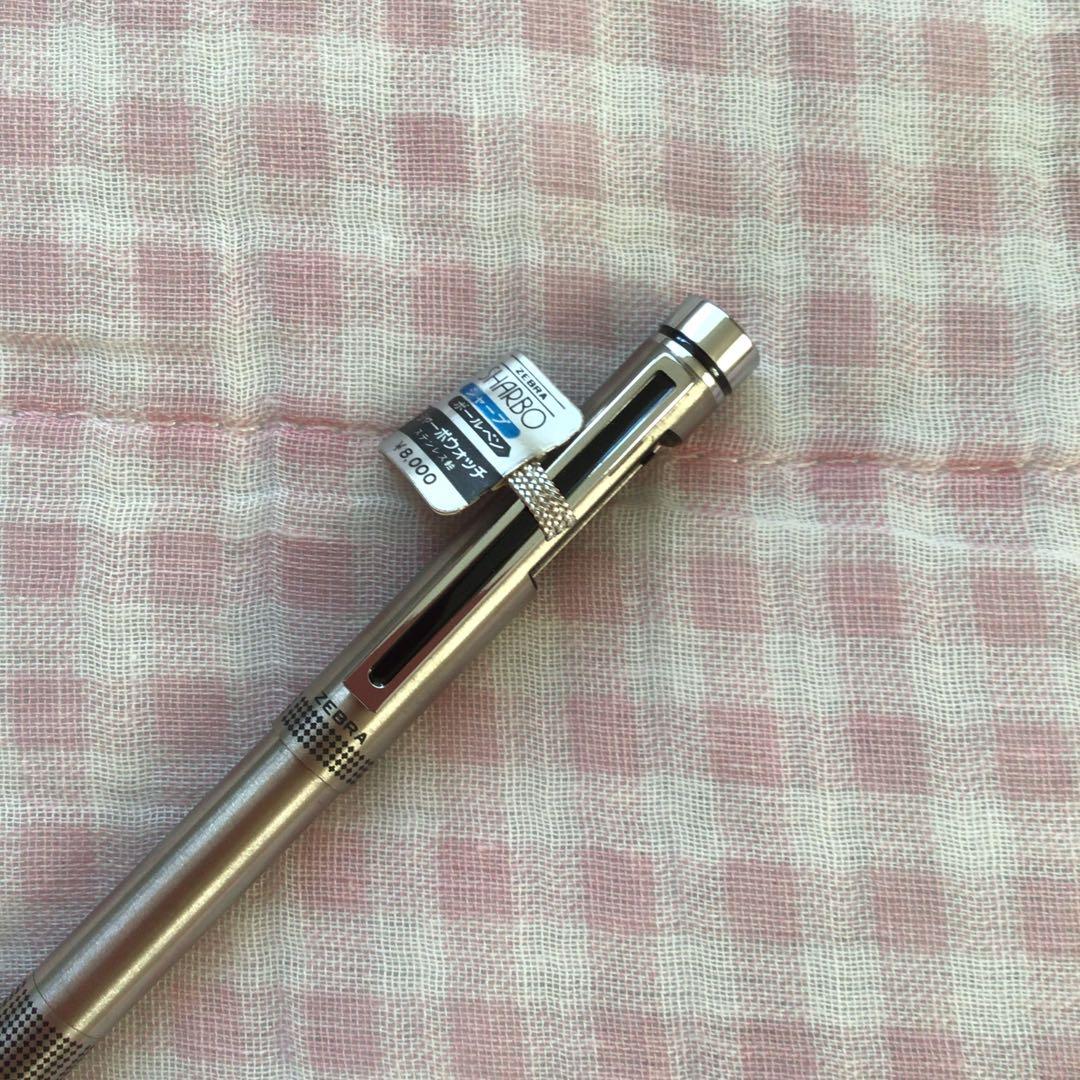 ゼブラ シャーペン ボールペン シャーボ ウォッチ 水玉 蝕刻 廃盤