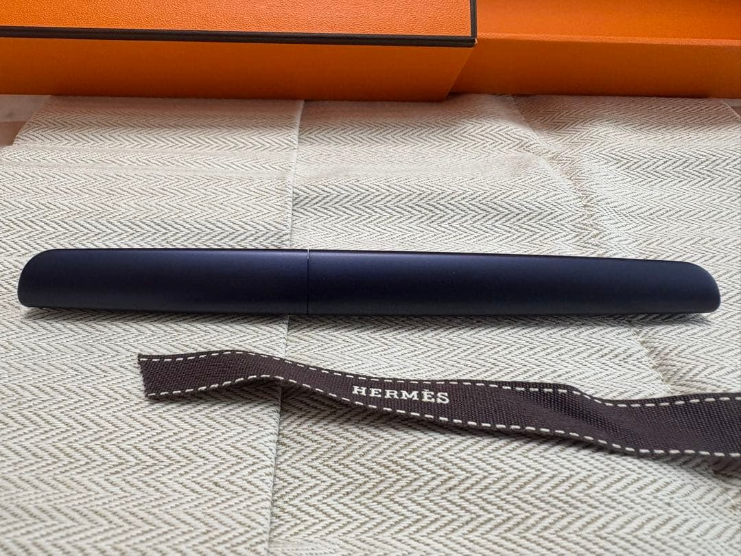 【未使用品】HERMES エルメス　ノーチラス　青い　ボールペン　文具