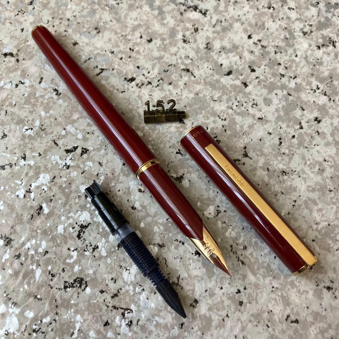 #152 オーバーホール済み PILOT パイロット グランディ 14k