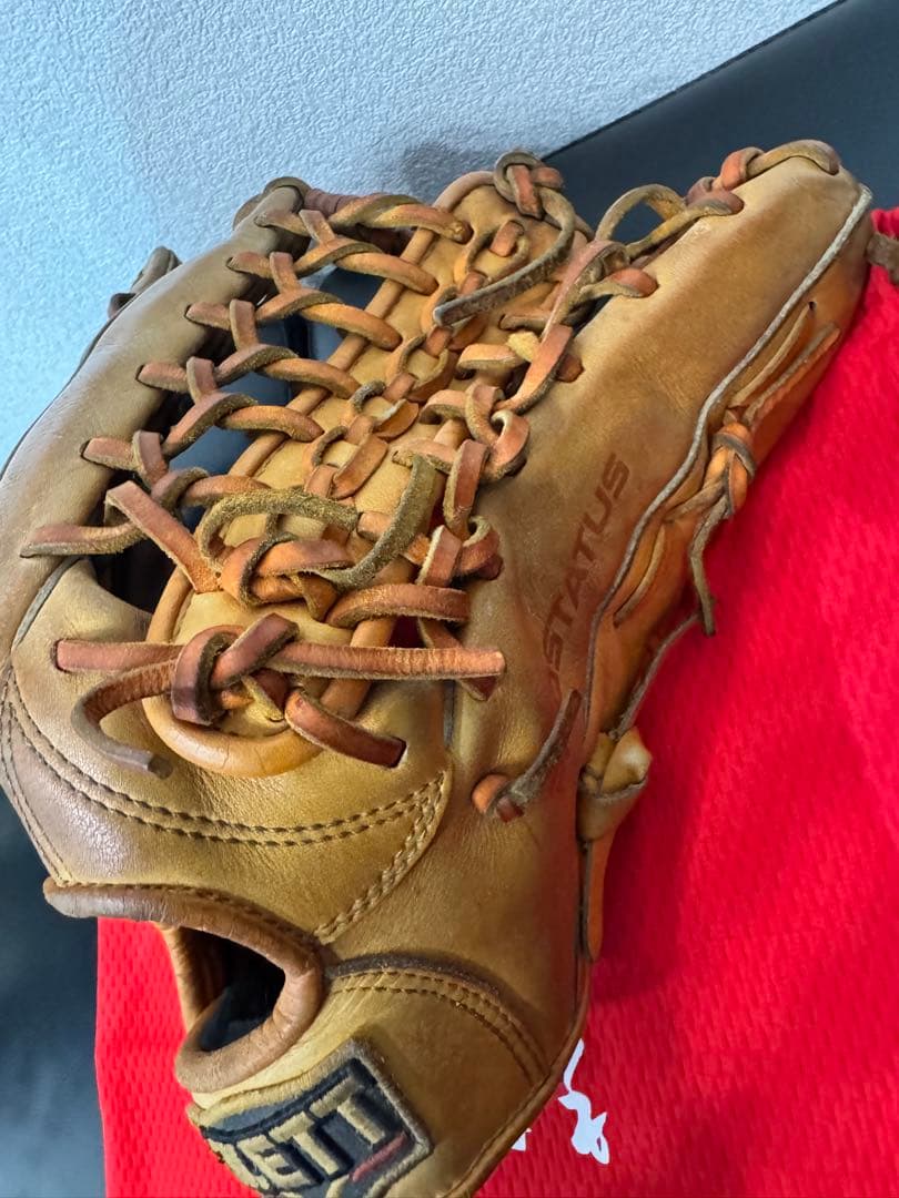 ZETT プロステイタス 即戦力 型良 軟式 外野手用グローブ