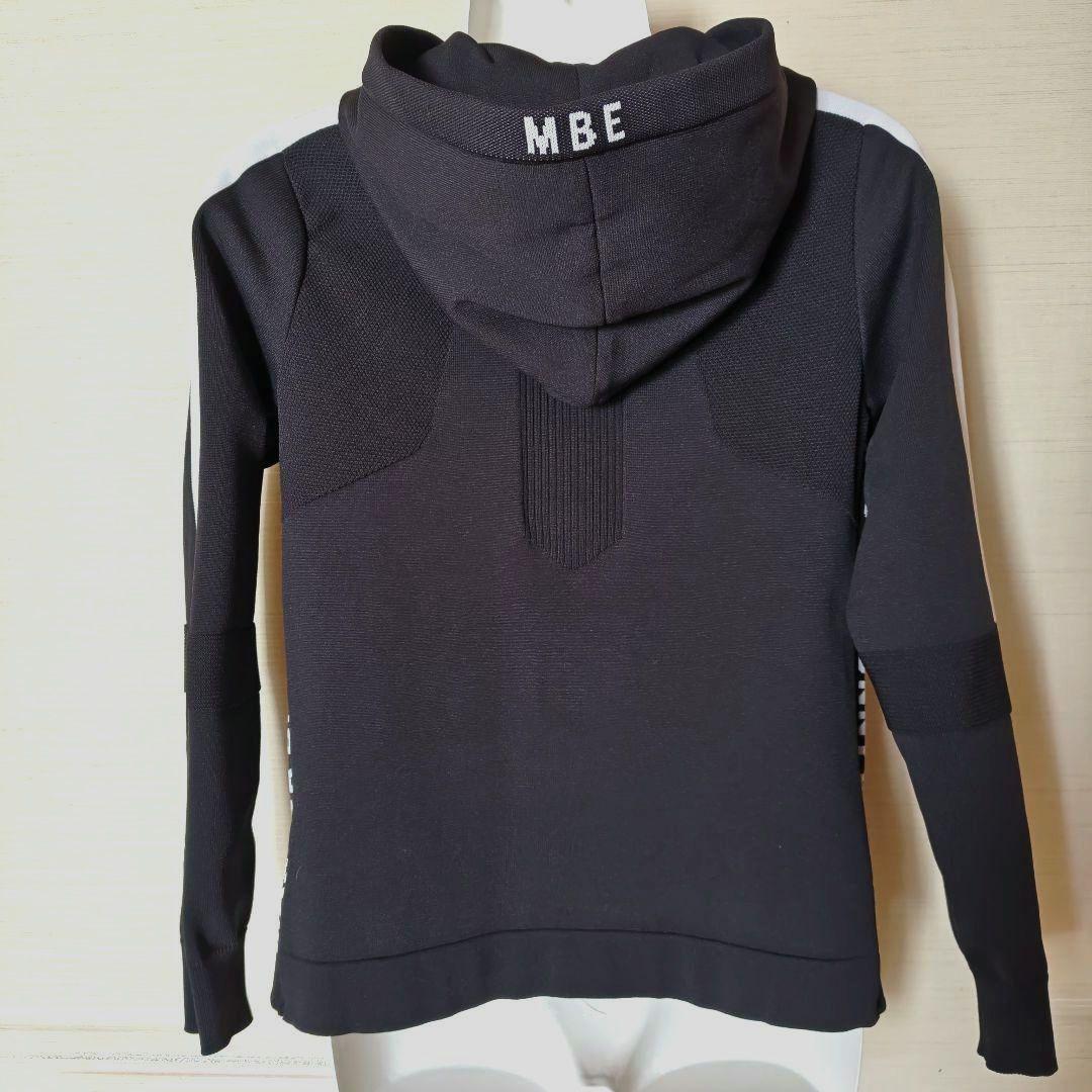 マスターバニー レディース フルジップ フーディ ジャケット ブルゾン 黒 S