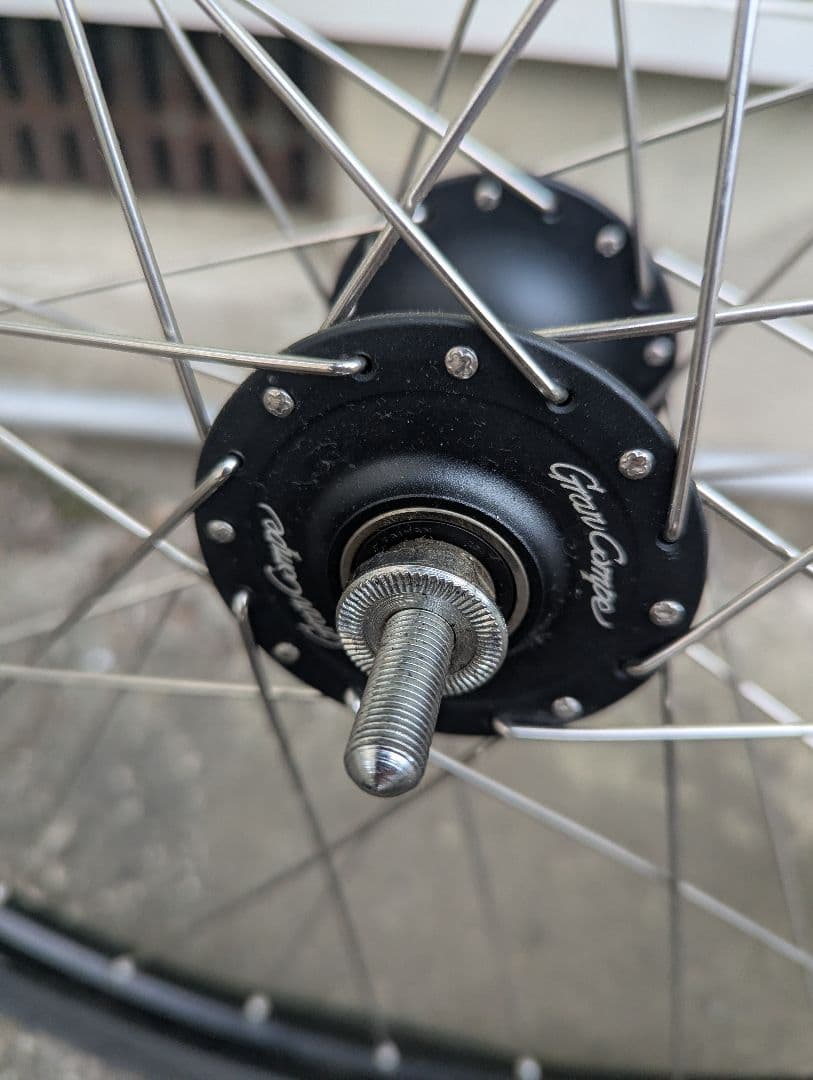 fgfs 26インチ　F R ホイールセット　タイヤ付き