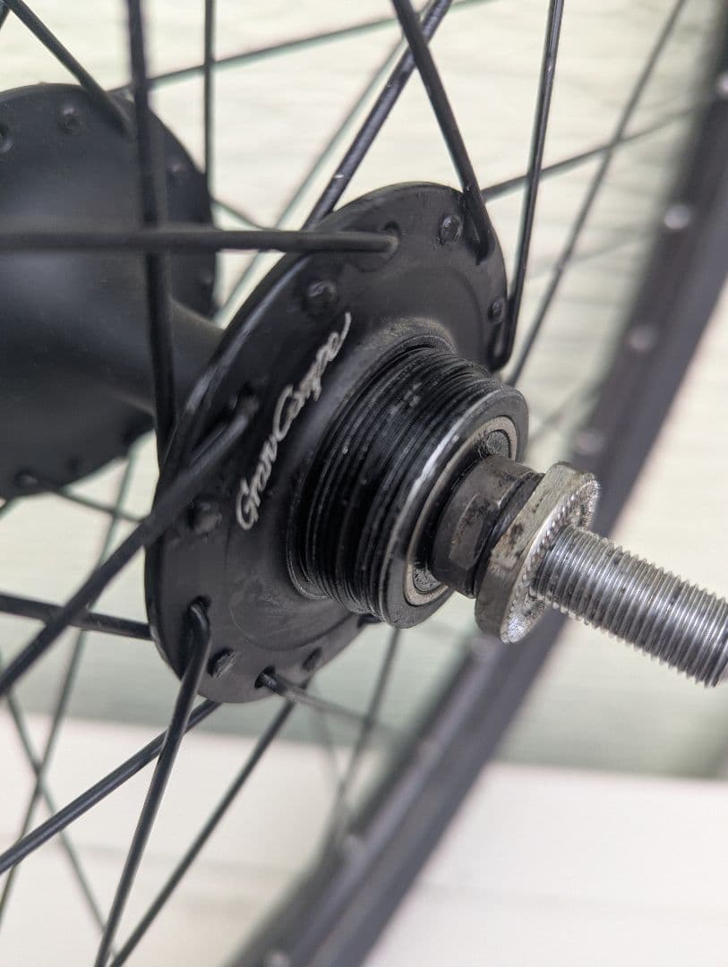 fgfs 26インチ　F R ホイールセット　タイヤ付き