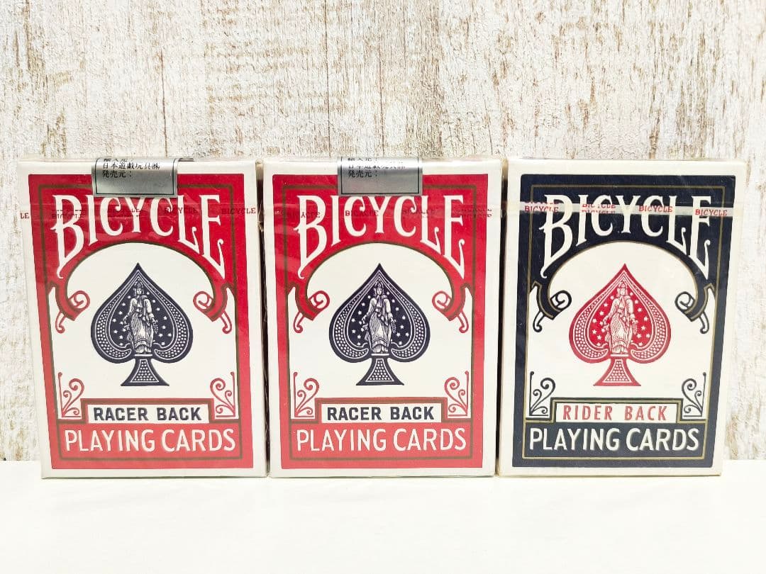 バイスクル レーサーバック ライダーバック トランプ まとめ売り オハイオ