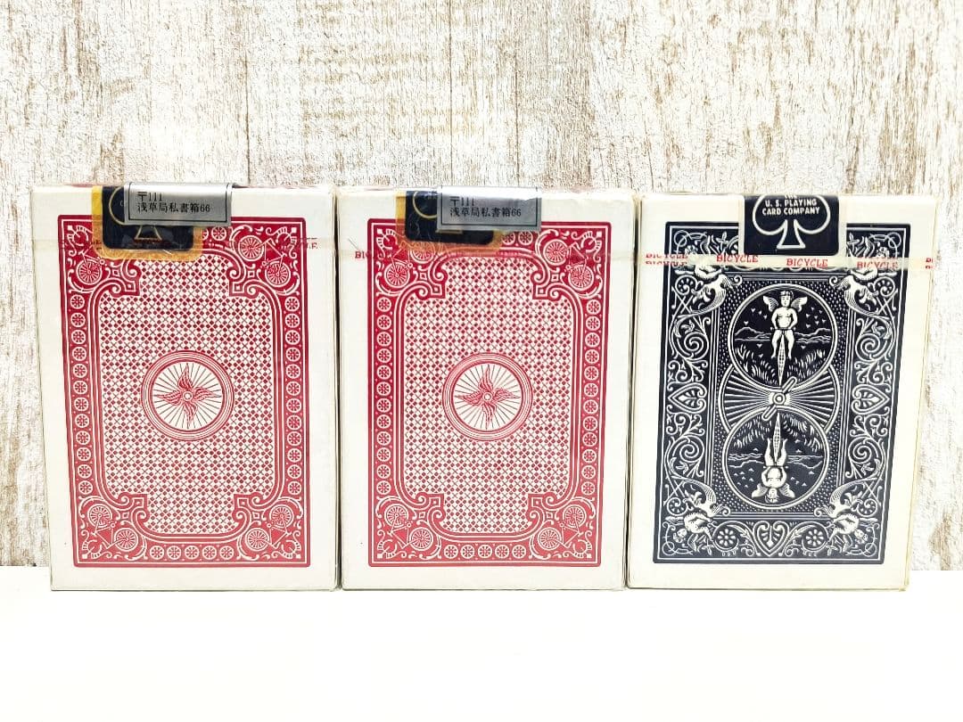 バイスクル レーサーバック ライダーバック トランプ まとめ売り オハイオ