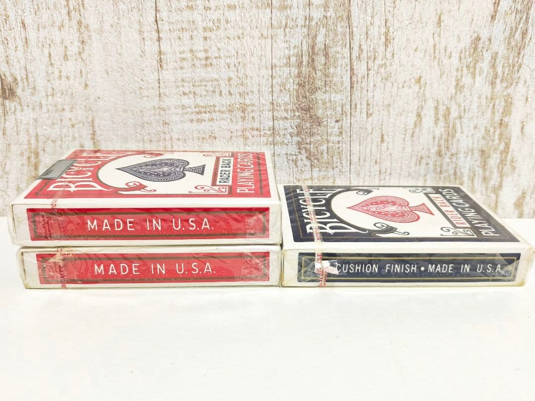 バイスクル レーサーバック ライダーバック トランプ まとめ売り オハイオ