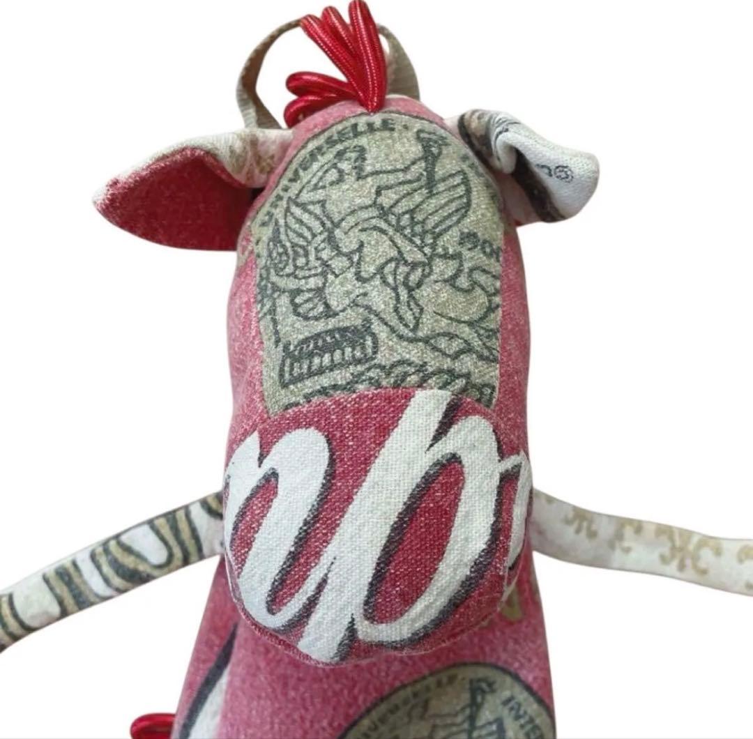 monzee モンジー ポーチ ロバ ゴルフ マルチポーチ　 一点モノ