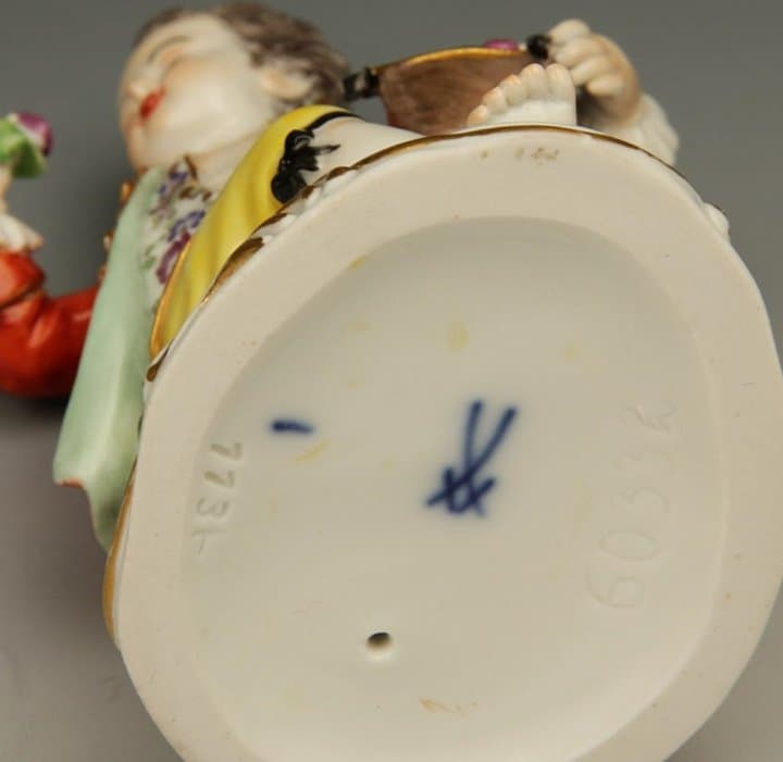 陶磁器◆マイセン フィギュア フィギュリン 人形 Meissen
