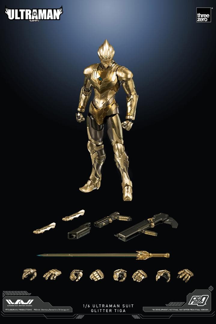 【新品】Threezero GLITTER TIGA / グリッターティガ