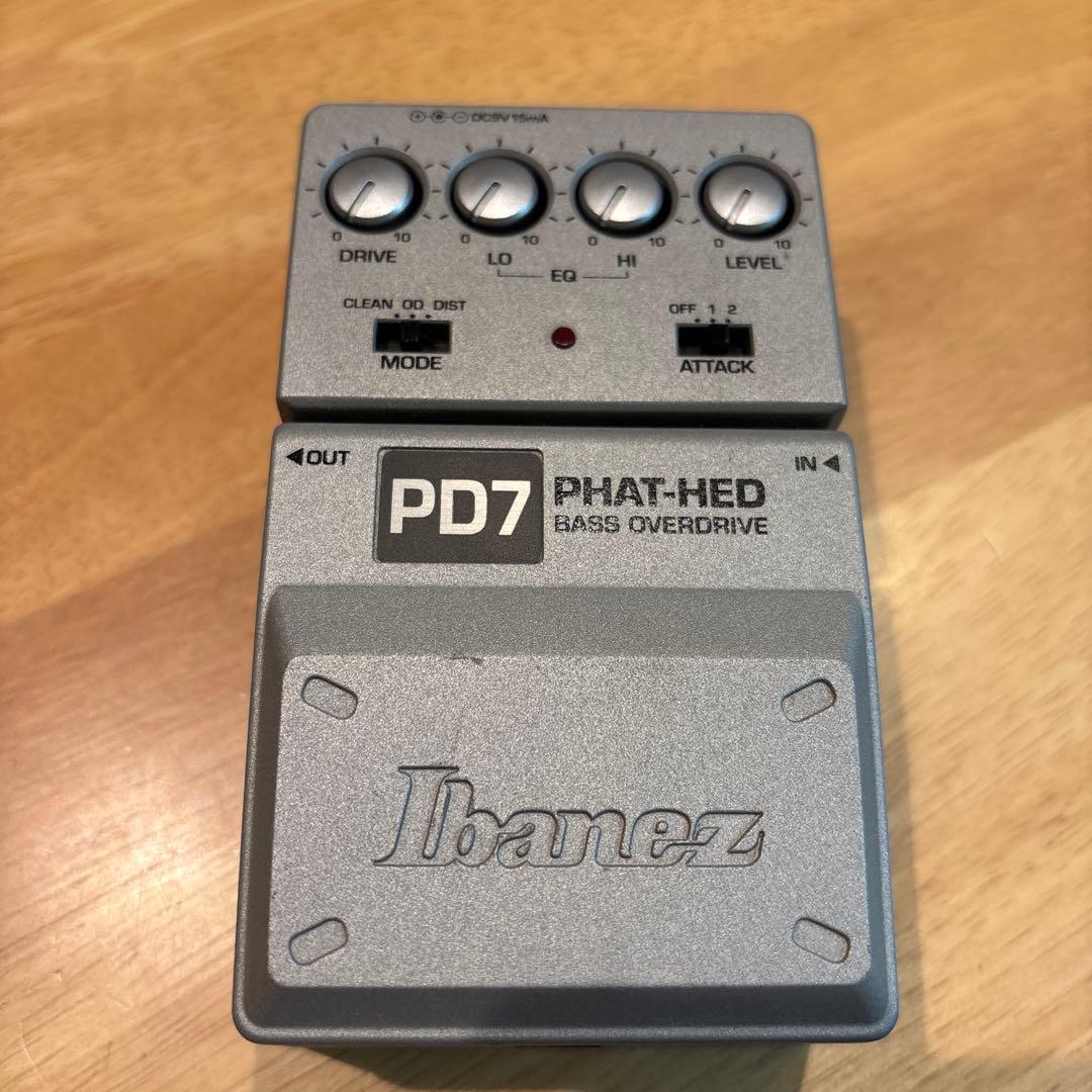 Ibanez PD7 PHAT-HEAD ベースオーバードライブ