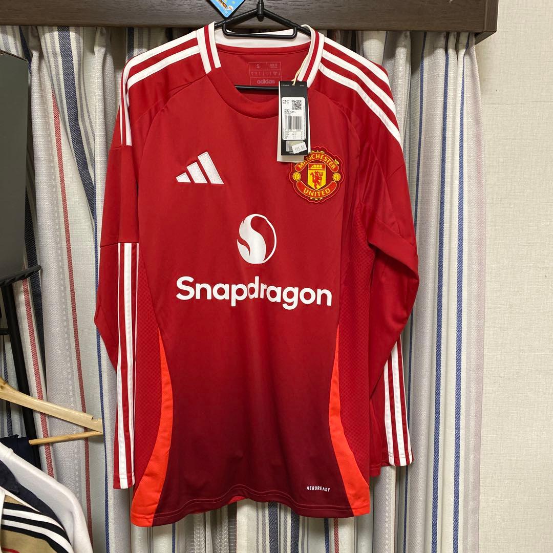 マンチェスター ユナイテッド　公式ユニフォーム　長袖S