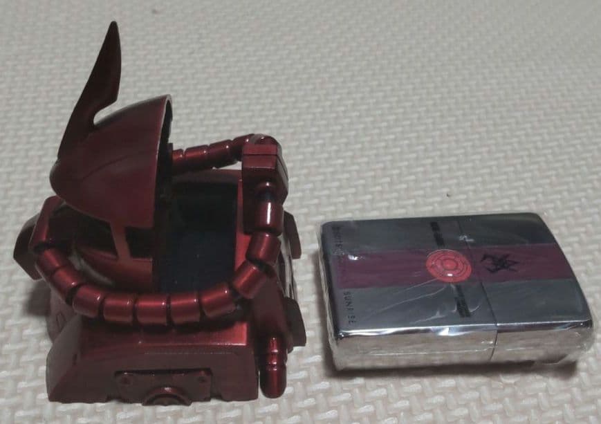 MS-06 ZIPPO HEAD STAND MODEL シャア専用ザク