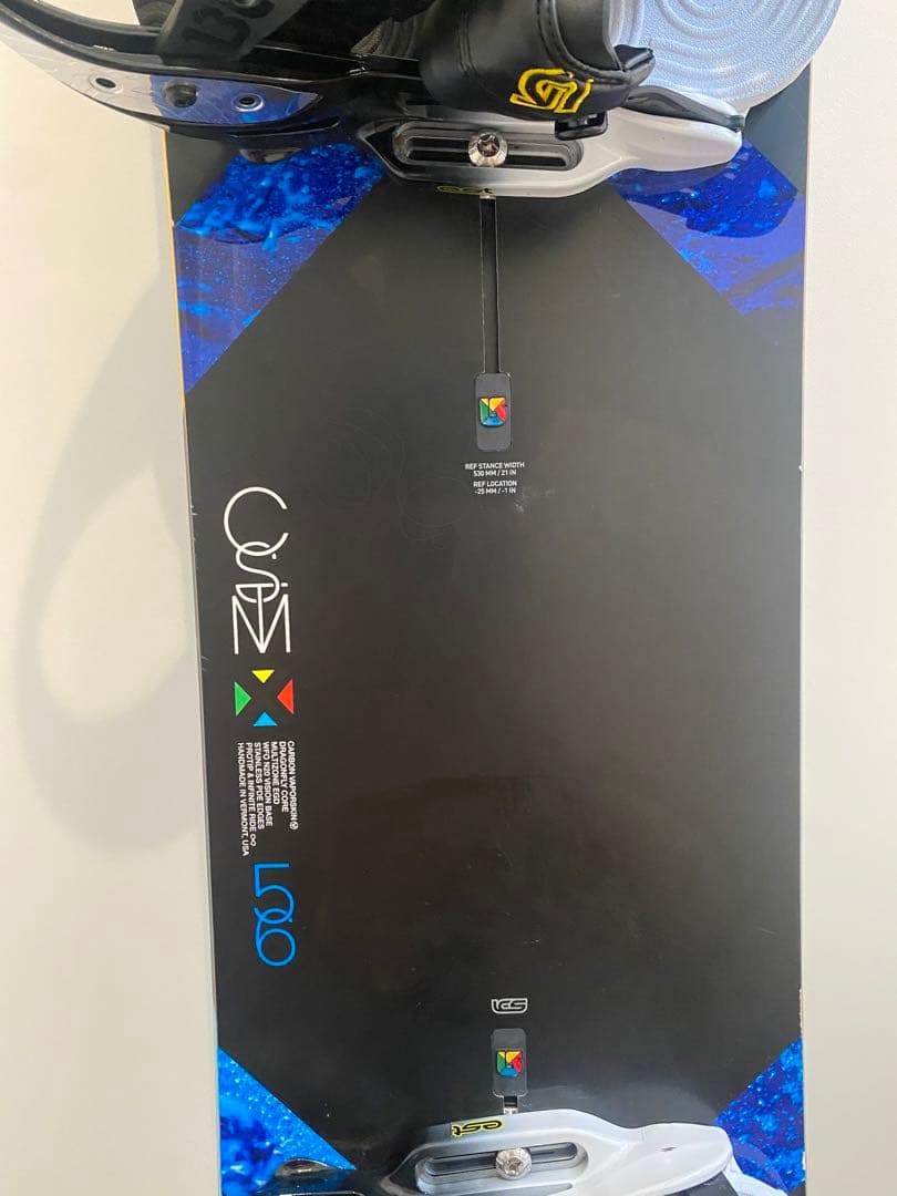 バートン　カスタムX スノーボード 156㎝　バインディング付き