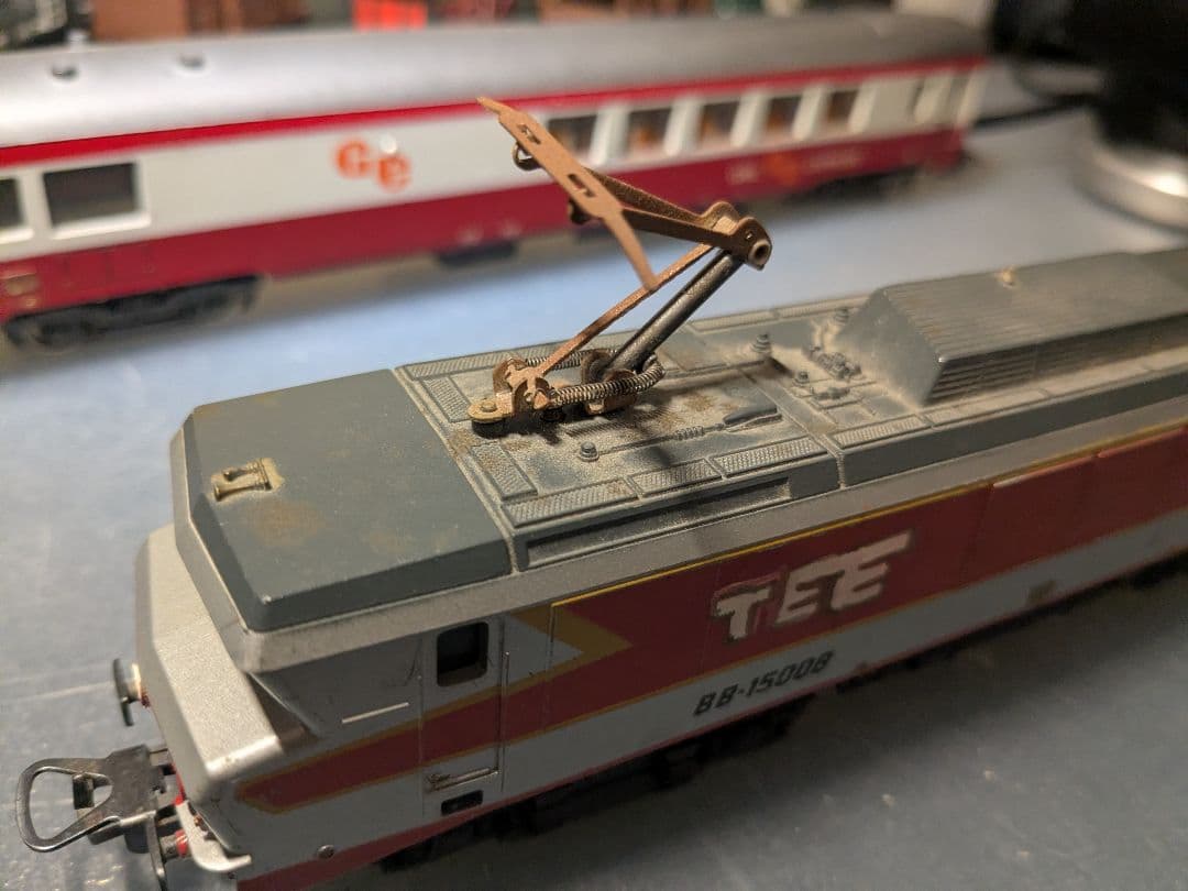 イタリア製Lima　TEE 機関車と食堂車GRIL EXPRESS客車セット