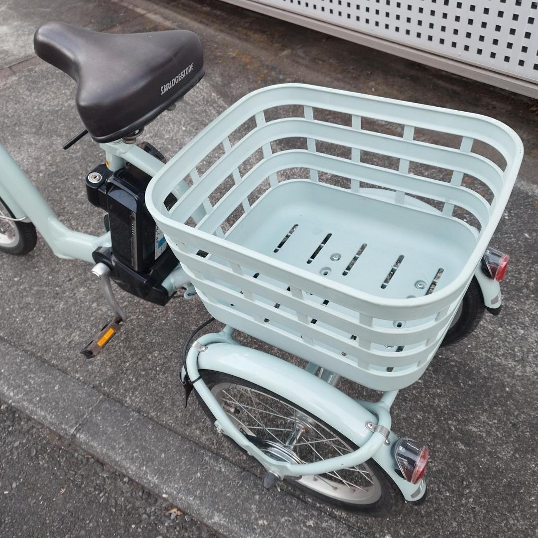極美品 ブリヂストン 電動三輪自転車 RAKUTTO ラクットワゴン 14.3A