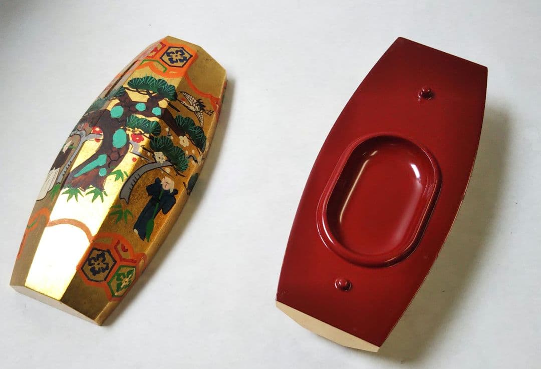 茶道具 香合 ブリブリ ぶりぶり 振々 山中塗 塚本規義 初釜 新品