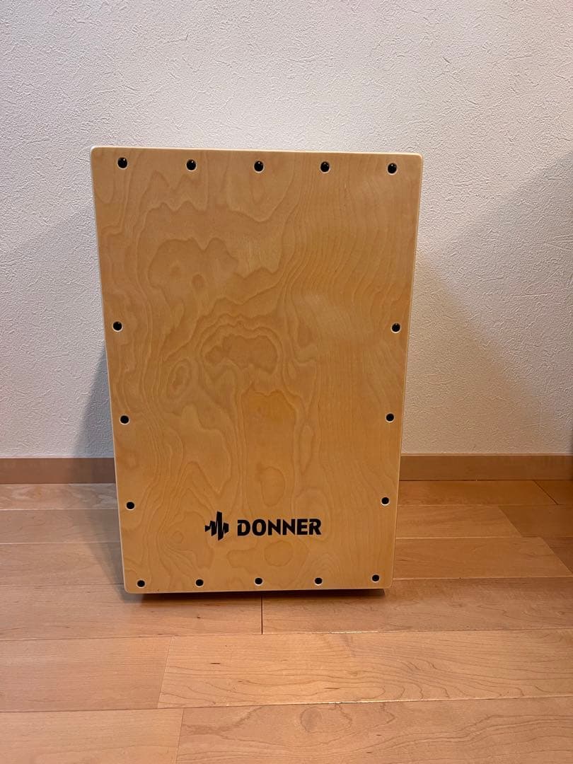 美品　DONNER カホン　打楽器　ケース付