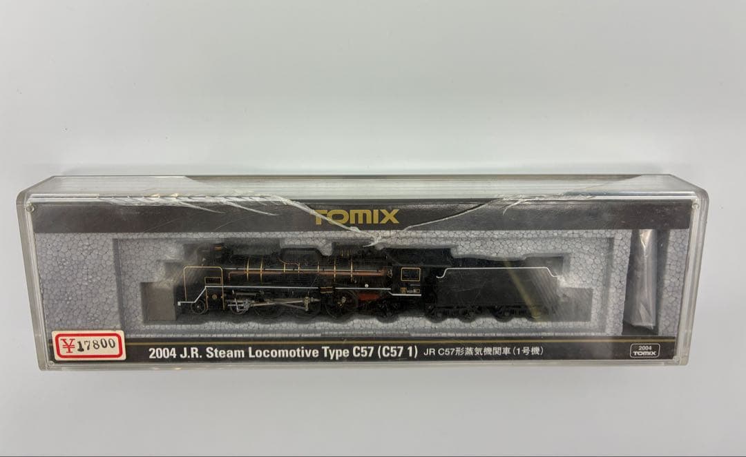 Nゲージ　TOMIX C57 2004 蒸気機関車　動作未確認　現状販売