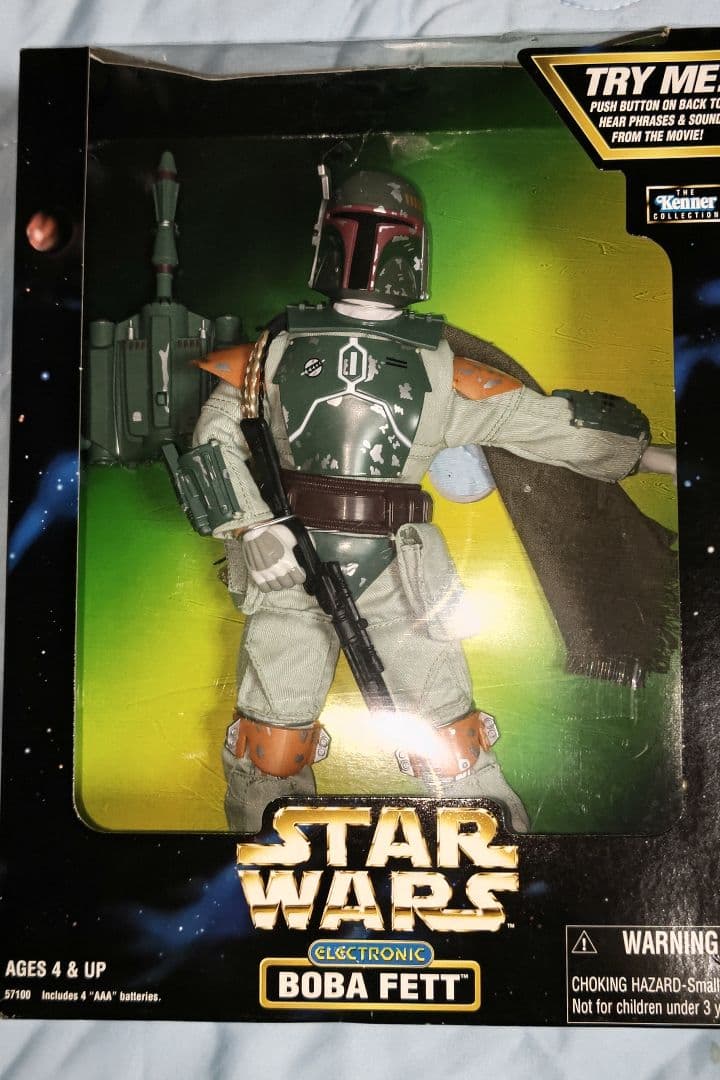 スターウォーズ　ボバ・フェット　エレクトロニック　フィギュア