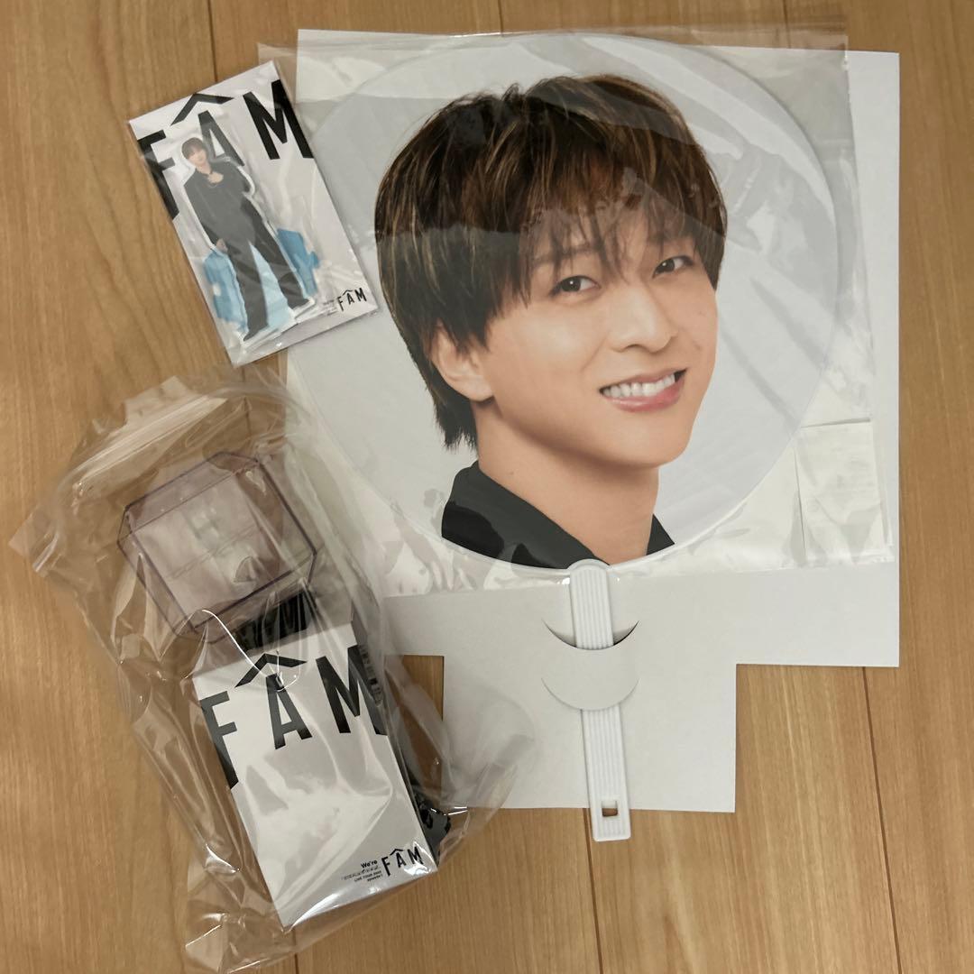 【新品未使用】timelesz FAM 寺西拓人 うちわ アクスタ ペンライト