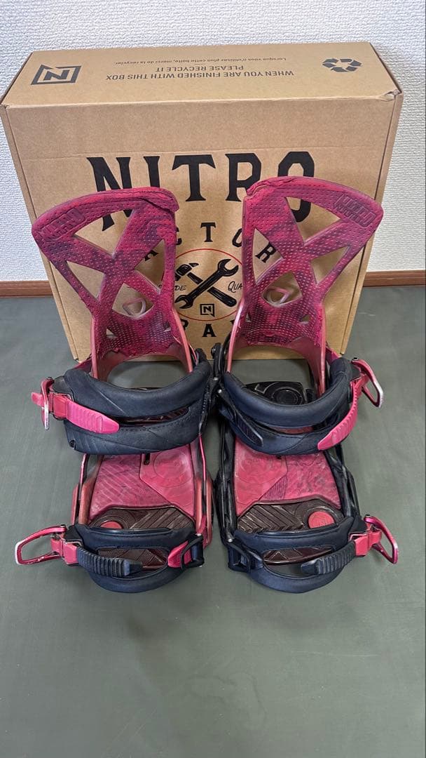 NITRO スノーボード　旧　PHANTOM バインディング　ビンディング　M