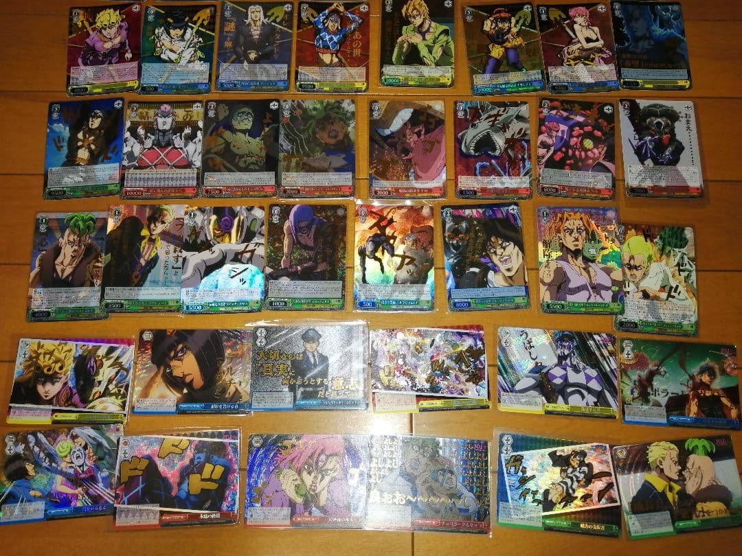 WS　ジョジョの奇妙な冒険　黄金の風　SEC SPサイン JJR　51種フルコン