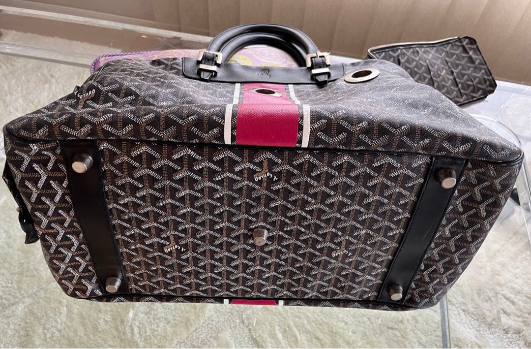 大人気GOYARDレア　廃番　マーカージュ最大入り　大変お得❣️ ペットキャリー